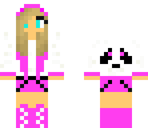 pink panda girl