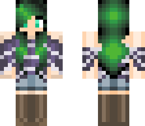 stripes girl