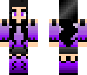 purple girl