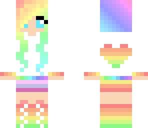 rainbow girl