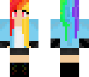 rainbow dash girl