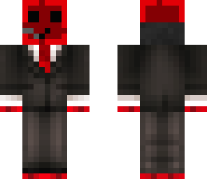 geeky redstone slime in a suit