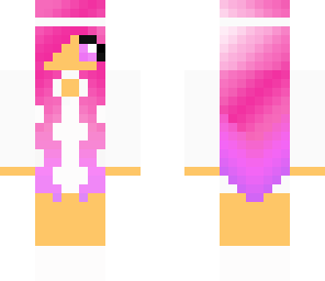 pink hair girl