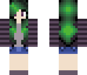 geen and pupple