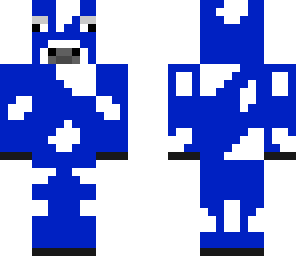 blue cow