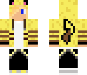 blond picachu boy