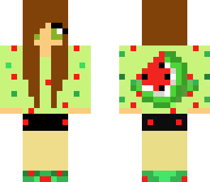 melon girl with brown hair fixed use this one