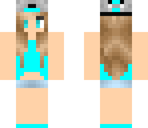 blue crop top