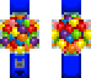 blue gumball machine