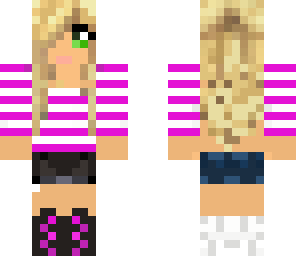 hot pink girl