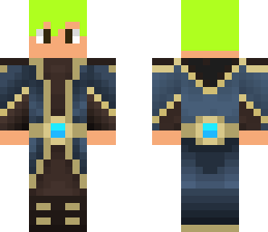 green hair wizard
