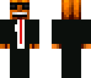 pumpkin in a suit