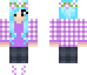 blue hair