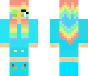 rainbow girl