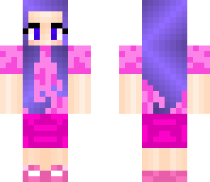 purpel hair
