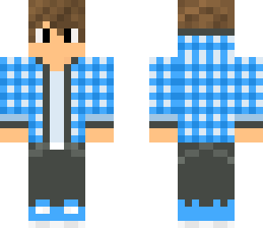 checked boy