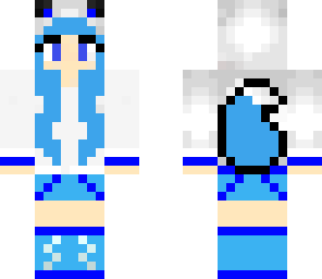 re edited wolf girl blue