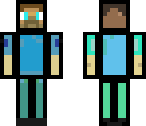 blocky steve