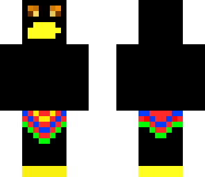 herobrine swimming duck
