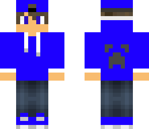 cool blue dude