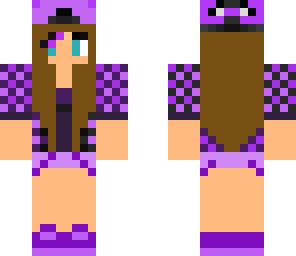purple pwetty girl
