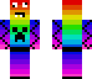 derp face rainbow