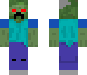 epic zombie man with epic eye