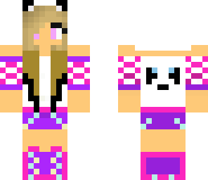 summer panda girl