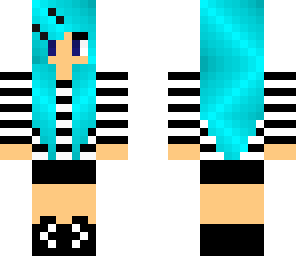 girl blue hair