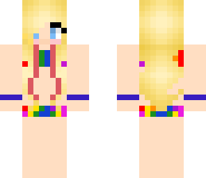 swin suit lady