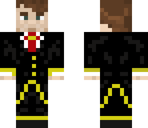 knox in gold tux with sunglasses