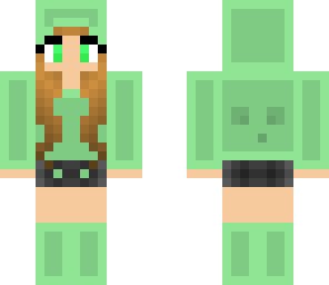 green slime girl