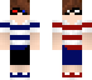 red and blue einshine