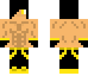 muscle boy - yellow