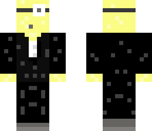 minion in a obsidian suit