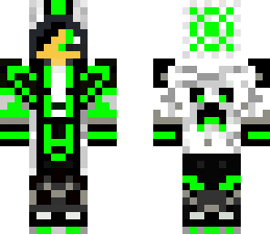neon green guy