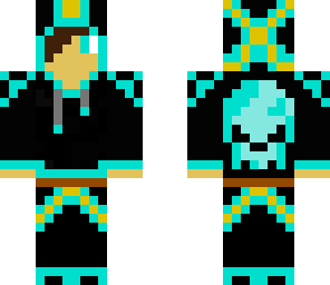 blue skull