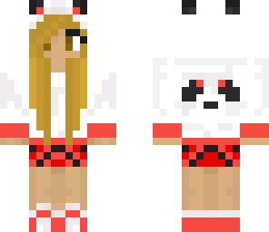 red panda girl
