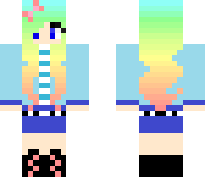 rainbow girl