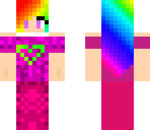 rainbow girl