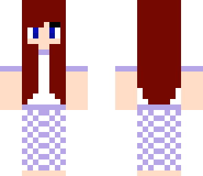 purple pj girl