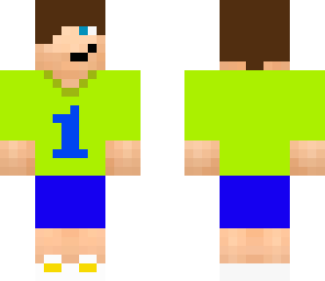 green t shirt boy