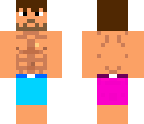 boy in swim suit