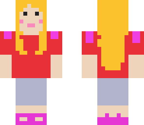 flower girl blonde