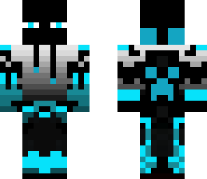 cool enderman blue