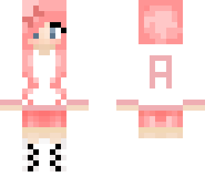 edited pink haired girl