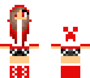 red creeper girl