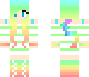 rainbow girl