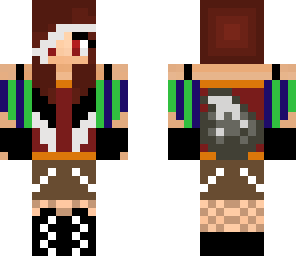 funky wolf broken girl