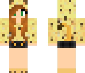 cute ocelot girl